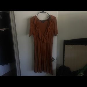 Brown/orange dress from Forever 21 PLUS SIZE